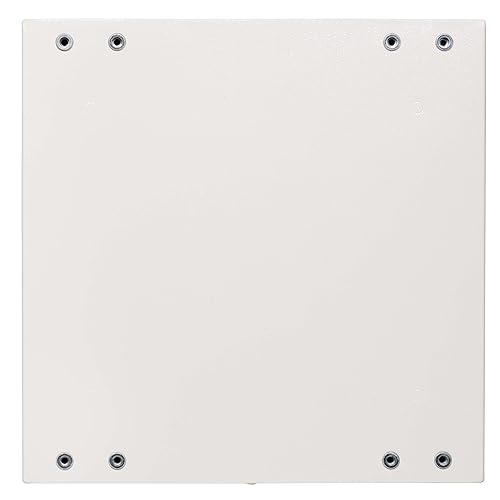 Tripp Lite Outdoor Steel Industrial Electrical Enclosure Junction Lock Box, 14 x 14 x 10, Gray, Weather & Dust Resistant, UL Certified NEMA 4 Compliant, Mounting Plate, 5-Year Warranty (SRIN4141410)