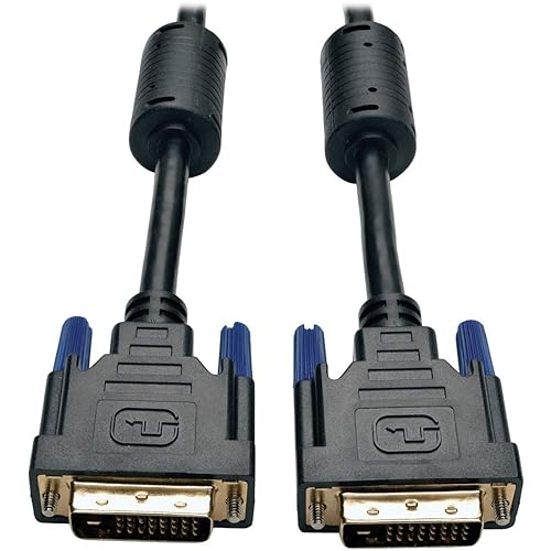 Tripp Lite DVI Dual Link Cable, Digital TMDS Monitor Cable (DVI-D M/M) 50-ft.(P560-050) , Black 50 ft. Cable