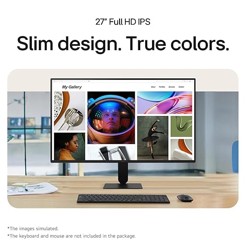 LG Full HD Monitor (27U411A) - 27" Full HD (1920x1080) Display, 120Hz Refresh Rate, sRGB 99% (Typ.), USB-C, Reader Mode & Flicker Safe, Dynamic Action Sync, Black Stabilizer, LG Switch app 27" 120Hz FHD 1920 x 1080
