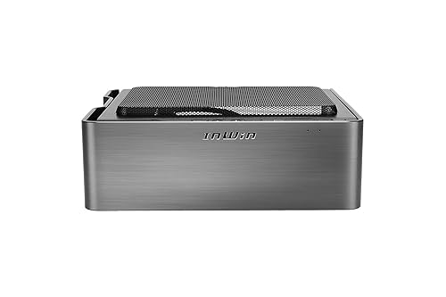 In-win Chopin Max Mini-itx Tower Pc Computer Case W/200w Psu - Titanium Gray
