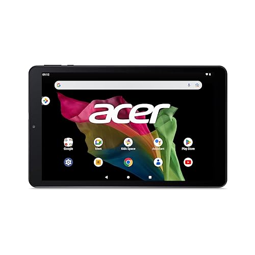 ACER A10-11-K2L0-CA Android 12 OS 10.1IN HD IPS CPU MT8186 UMA VRAM Shared 4GB DDR4 Memory 64GB EMMC MICROSD Camera 5M/5M WRLS LAN 802.11AC BT 4.2