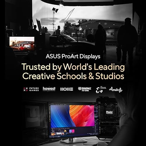 ASUS ProArt Display 32” 4K HDR QD-OLED Professional Monitor (PA32UCDM) - UHD, Ultra-Slim, 240Hz, 0.1ms, Auto Calibration, Dolby Vision, 99% DCI-P3, ?E<1, Thunderbolt 4, Calman Ready, 3 yr Warranty