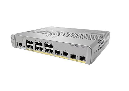 Cisco WS-C3560CX-12PD-S Catalyst 3560-CX 12 Port PoE 10G Uplinks IP Switch