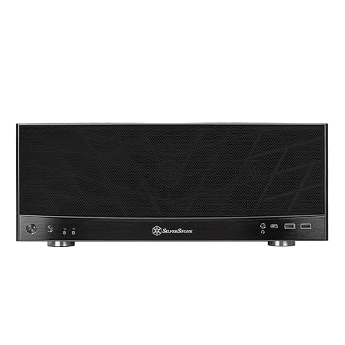 SilverStone Technology Grandia 11 Compact ATX Home Theater PC (HTPC) case with 240mm Radiator Support, SST-GD11B