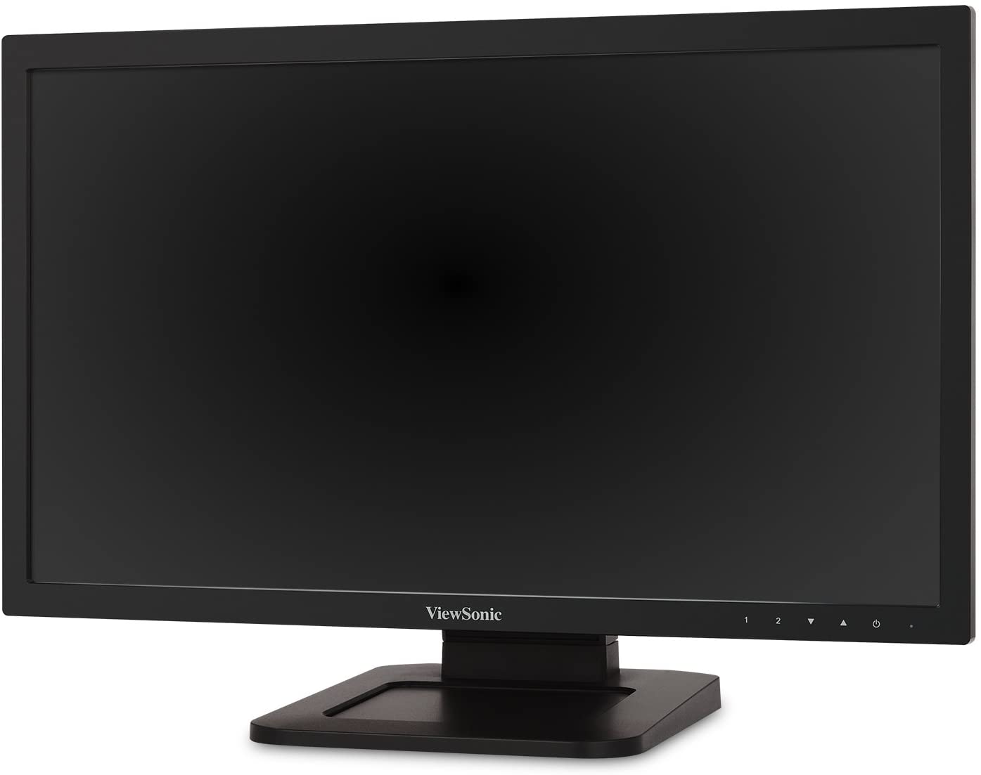 ViewSonic TD2210 22 Inch 1080p Single Point Resistive Touch Screen Monitor with DVI and VGA, Black 22-Inch
