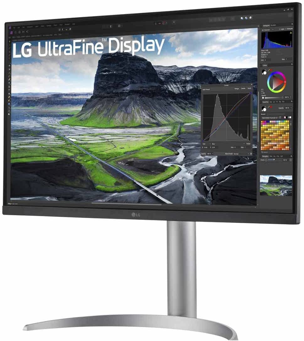 LG 27" Ultrafine™ UHD 4K Nano IPS Black VESA DisplayHDR 400 Monitor with USB Type-C™