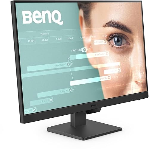 BenQ GW2790 Computer Monitor 27 FHD 1920x1080p IPS 100 Hz Eye-Care Tech Low Blue Light Anti-Glare Adaptive Brightness Tilt Screen Built-in Speakers DisplayPort HDMI VGA