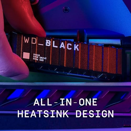 Sandisk Western Digital 2TB SN850 PS5-Licensed Internal Gaming Drive With Heatsink