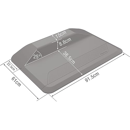 Fellowes Active Fusion Anti-Fatigue Mat, Black 8707102