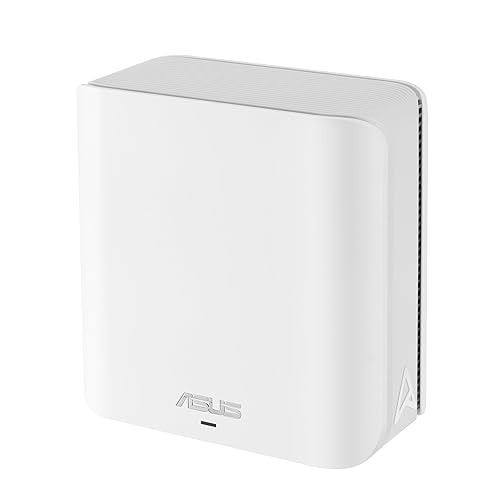 ASUS ZenWiFi BD4 Dual-Band WiFi 7 Mesh, 3600 Mbps, 2450 sq. ft. (1pk), Dual 2.5G Ports, Security and Parental Controls Included, Smart Home Master SSIDs