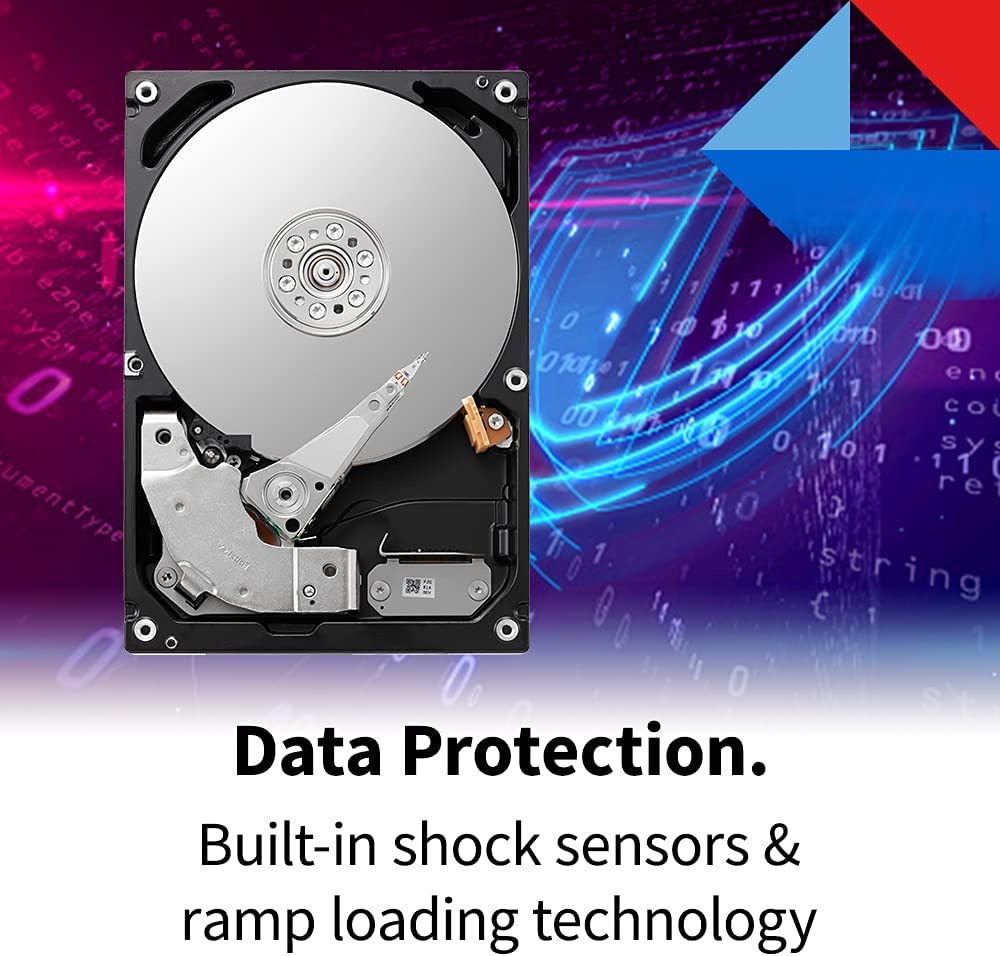 Toshiba X300 8TB Performance & Gaming 3.5-Inch Internal Hard Drive – CMR SATA 6 GB/s 7200 RPM 256 MB Cache - HDWR480XZSTA Performance Desktop 8 TB