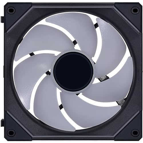 Lian Li UNI Fan SL-INF 140 RGB Infinity Mirror ARGB Fan 140mm Black 1-Pack