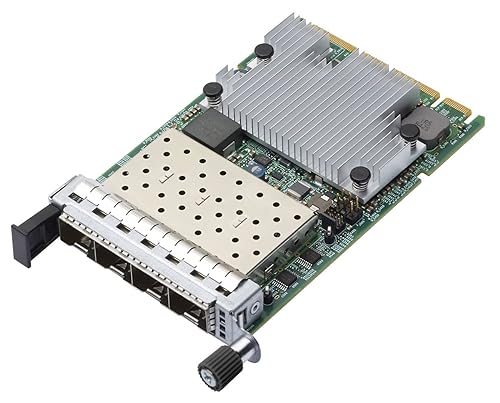 Lenovo - 4XC7A08242 - Lenovo ThinkSystem Broadcom 57454 10/25GbE SFP28 4-Port OCP Ethernet Adapter - PCI Express 3.0 x16-4 Port(s) - Optical Fiber - 25GBase-X - Plug-in Card