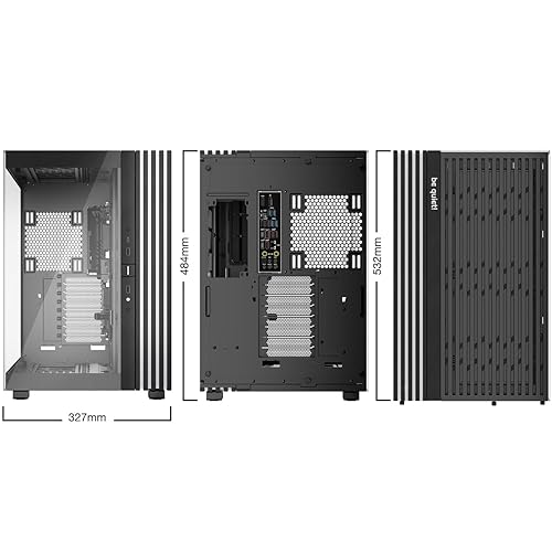 Be Quiet! Light Base 900 No Fans Computer Case, Black