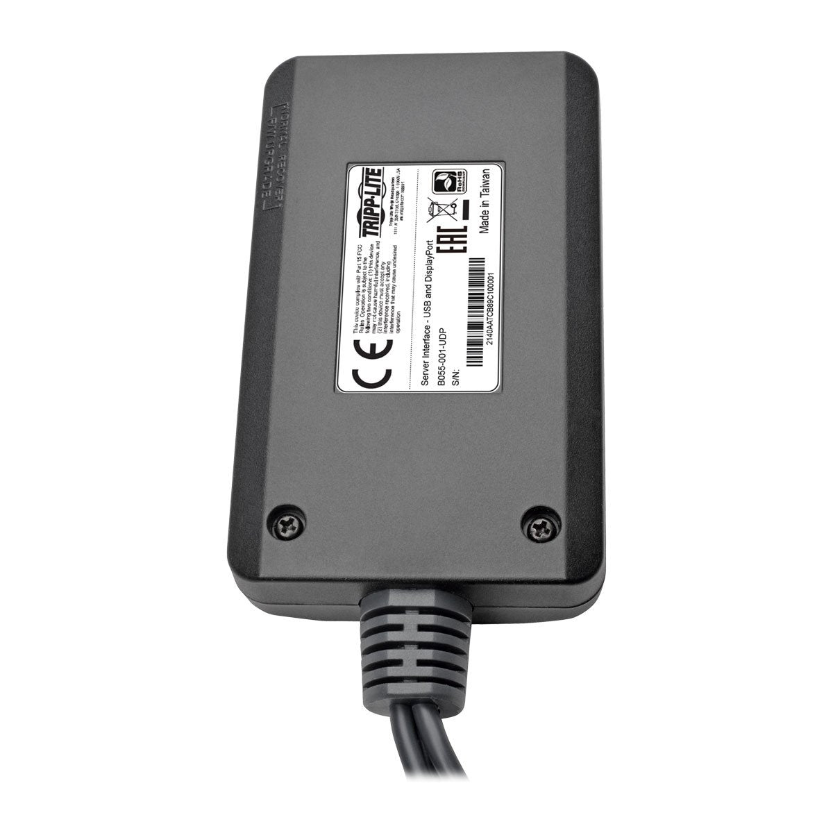 Tripp Lite DisplayPort USB Server Interface Unit w/Virtual Media & CAC Support B064 KVM Switches (B055-001-UDP) DisplayPort/USB