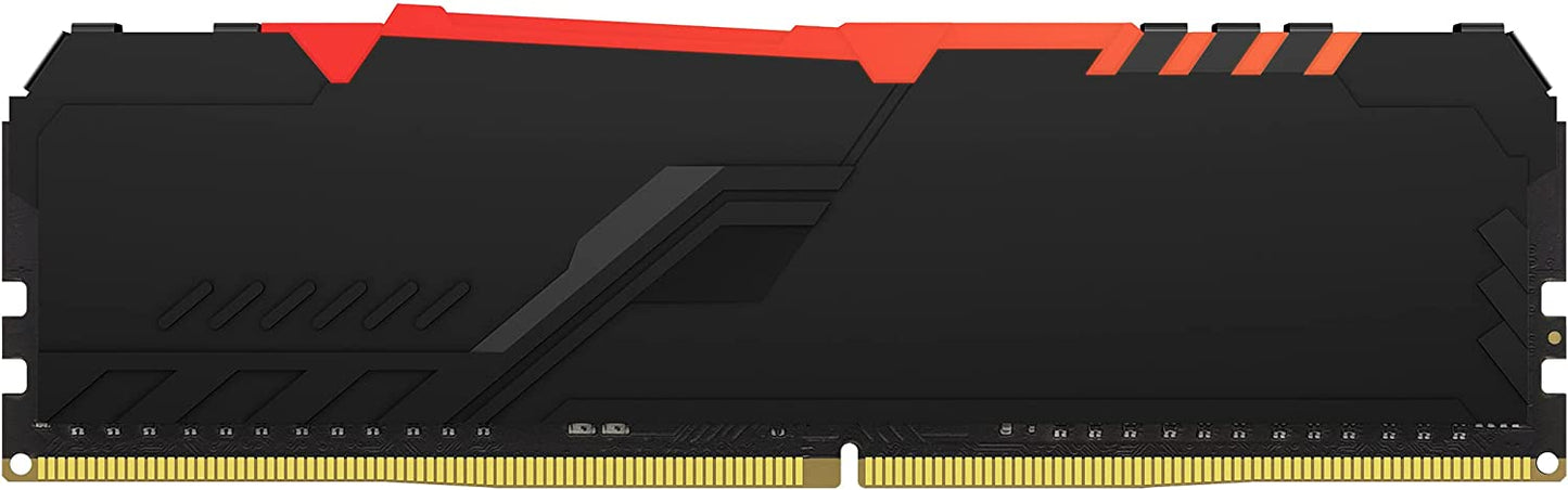 Kingston Fury Beast RGB 16GB (2x8GB) 3600MHz DDR4 CL17 Desktop Memory Kit of 2 KF436C17BBAK2/16 16gb Kit of 2 3600MHz