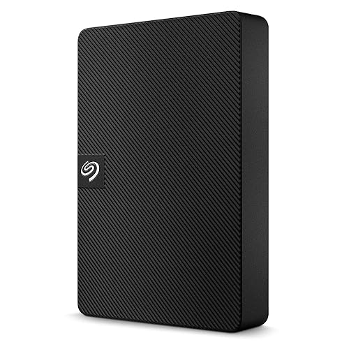 Seagate Expansion STKM4000400 4 TB Portable Hard Drive - External - Black