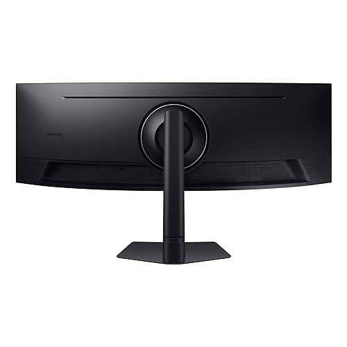 SAMSUNG 49 Viewfinity Super Ultrawide Dual QHD Monitor, 5ms, QLED, HDR400, USB-C, USB Hub, 120Hz, Height Adjustable Stand, (LS49C954UANXZA) 2024, Charcoal Black