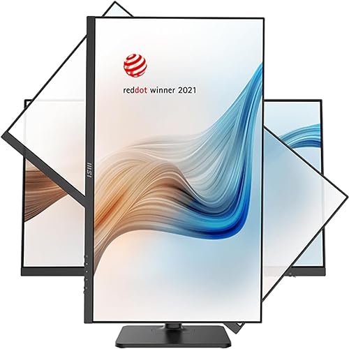 MSI Modern MD272XP, 27, IPS, 1920 x 1080 (FHD), FreeSync, 100Hz, TUV Certified Eyesight Protection, 1ms, VGA, HDMI