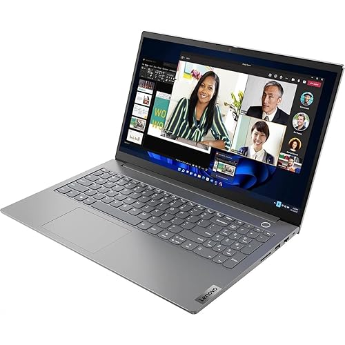 Lenovo ThinkBook 15 G4 15.6" Full HD Notebook Computer, AMD Ryzen 7 5825U, 16GB RAM, 512GB SSD, Windows 11 Pro, Mineral Grey