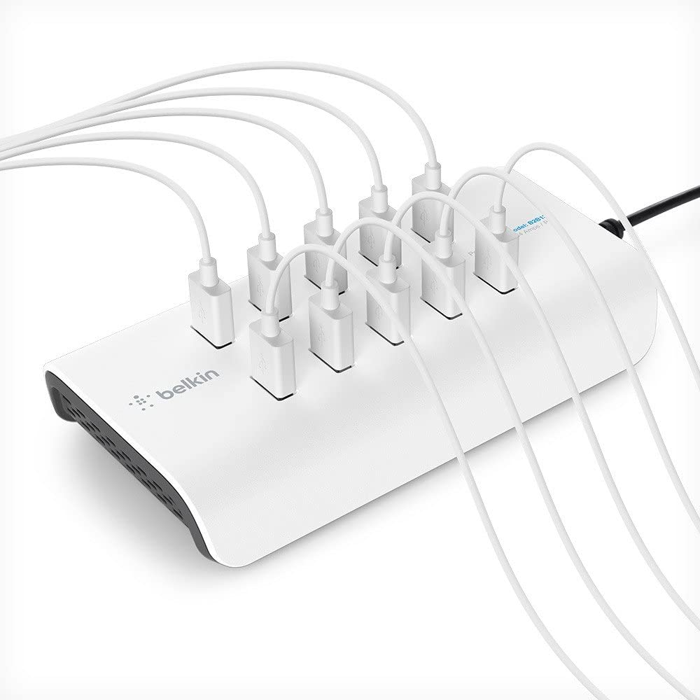 Belkin RockStar 10-Port USB Charging Station Power Strip (2.4 Amp per Port)