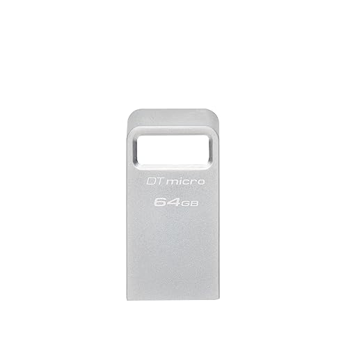 Kingston 64gb Datatraveler Micro 200mb/s Metal Usb 3.2 Gen 1