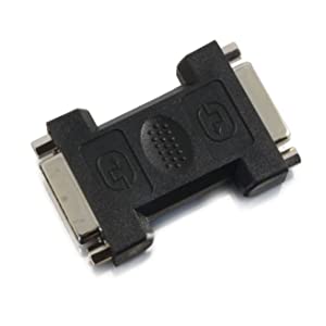 C2g/ cables to go C2G 18403 DVI-I Female to Female Coupler, Black
