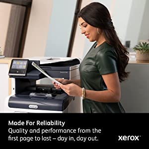 Xerox Genuine VersaLink B625 Black Extra High Capacity Toner Cartridge (42,000 Pages) -006R04670 (Return Optional) 10,000 Pages (Use & Return)