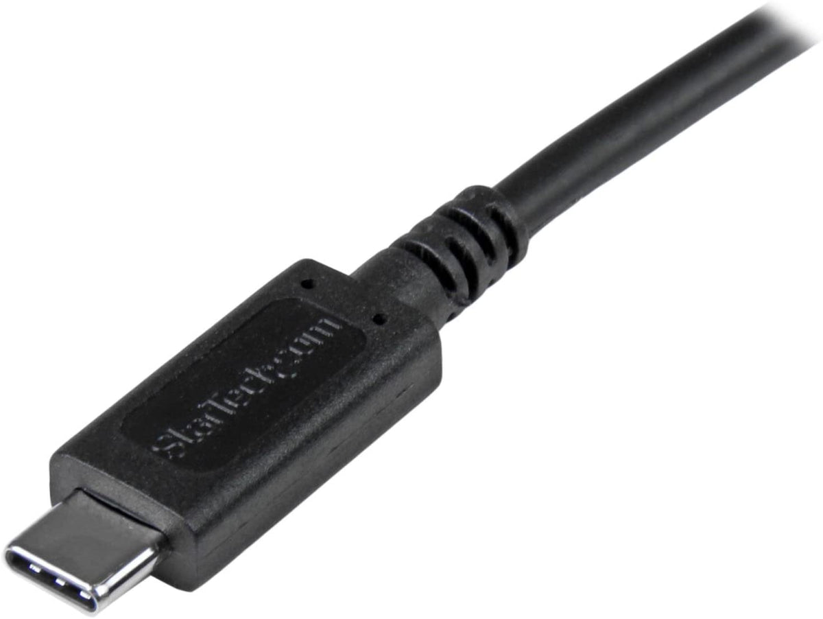 StarTech.com USB to USB C Cable - 3 ft / 1m - 10 Gbps - USB-C to USB-A - USB 2.0 Cable - USB Type C (USB31AC1M),Black