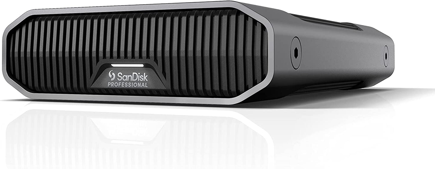 SanDisk Professional 18TB G-Drive Enterprise-Class External Desktop Hard Drive - 7200RPM Ultrastar HDD Inside, USB-C (10Gbps), USB 3.2 Gen 2, Mac Ready - SDPHF1A-018T-NBAAD New Generation 18TB