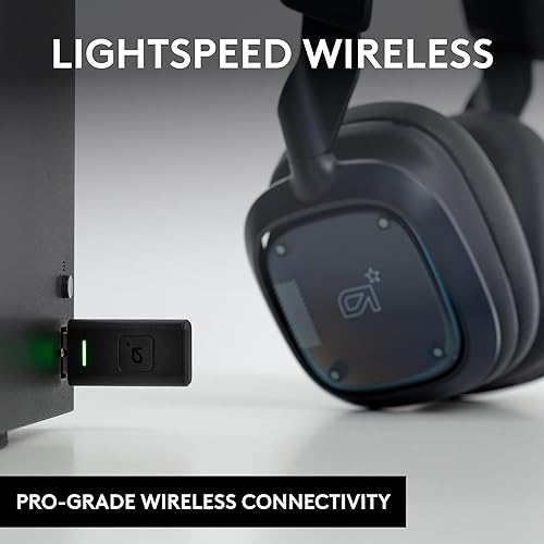 Logitech G Astro A30 Lightspeed Wireless Gaming Headset, Bluetooth, Dolby Atmos/3D Audio Compatible, Detachable Boom, 27h Battery, for Xbox, PS5, PS4, Nintendo Switch, PC, Android - Navy Blue Headset Xbox Series X|S, PC/Mac
