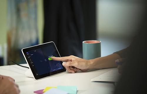 Poly - TC8 Touch Controller (Plantronics) - 8" High Resolution Touch Screen Display - Works with Poly Studio X Family and G7500 Poly TC8 Touch Controller