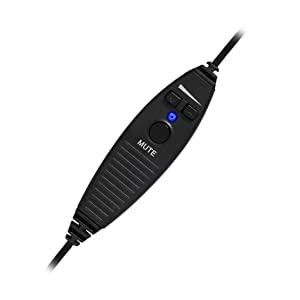 Andrea Electronics C1-1022600-1 model NC-185 VM USB High Fidelity Stereo USB Computer Headset with Noise Canceling Microphone and Volume/Mute Controls Standard Packaging