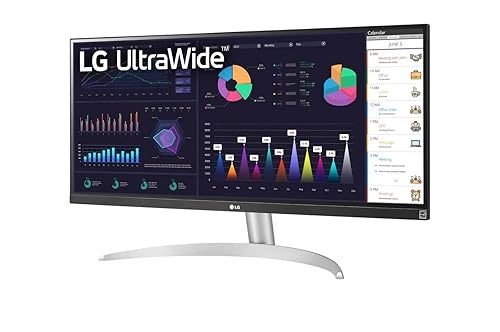 LG 29 Inch 29WQ600-W UltraWide Monitor with 21:9 FHD(2560 x1080) IPS Display, sRGB 99%, HDR10, AMD FreeSync, 1ms MBR, 100Hz, 2 x 7W Speakers with MaxxAudio, USB Type-C Connectivity, White 29" 100 Hz | IPS FHD