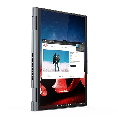 Lenovo ThinkPad X1 Yoga Gen 8 21HQ001NUS 14 Touchscreen Convertible 2 in 1 Notebook - WUXGA - 1920 x 1200 - Intel Core i5 13th Gen i5-1335U Deca-core (10 Core) - Intel Evo Platform - 16 GB Total RAM