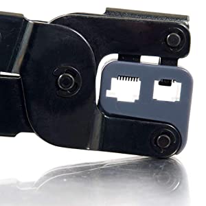 C2g/ cables to go C2G 19579 RJ11/RJ45 Crimping Tool with Cable Stripper, TAA Compliant
