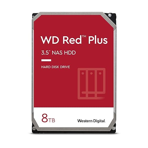 Western Digital Red Plus NAS - Hard Drive - 8 TB