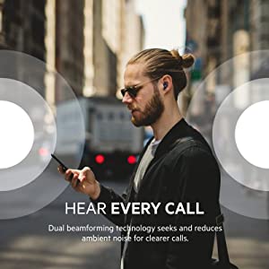 Belkin SoundForm Rise - True Wireless Ear Buds With Wireless Charger Case - Dual Microphone - IPX5 Water Resistant Earbuds - Bluetooth Headphones - Wireless Headphones for iPhone & Samsung - Blue Blue Earbuds
