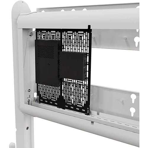 Chief LSCUW Voyager Manual Height Adjustable AV Cart, White
