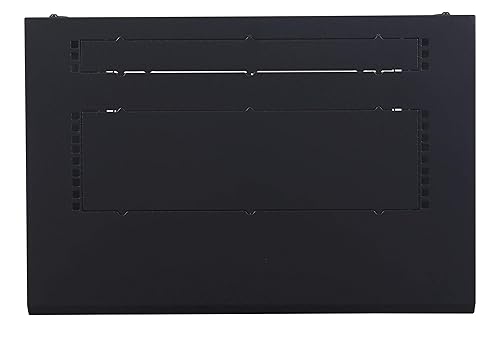 APC NetShelter 12U Wallmount Rack Enclosure Server Cabinet, AR112, Unassembled Black 12U 400mm Deep/Unassembled