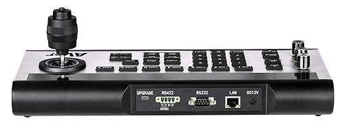 AVer Professional PTZ Camera Controller - 255 Controllable Cameras - Pan, Tilt, Zoom Control OLED USB Port - Serial Port - Network (RJ-45) Port