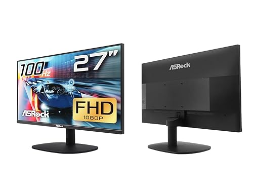 ASRock 27 inch Gaming Monitor FHD 1920x1080Hz CL27FF