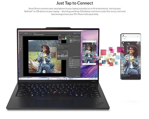 Lenovo Gen 13 ThinkPad X1 Carbon Laptop with Intel Core Ultra 7 258V Processor, 14" 2.8K 2880x1800 OLED Non-Touch 500 nits 120Hz Display, Wi-Fi 7, 32GB RAM, 1TB SSD, FHD RGB/IR Cam, and Win 11 Pro