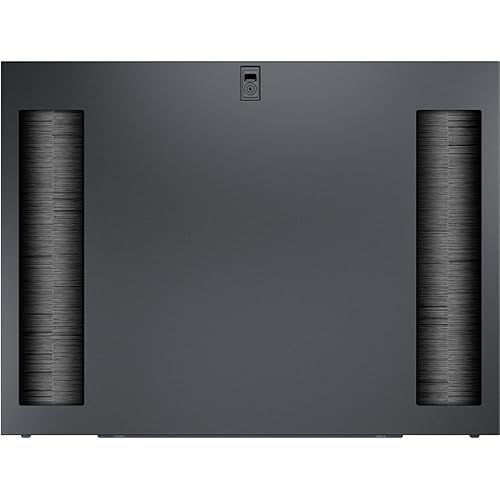 APC by Schneider Electric NetShelter SX 42U 1070mm Split Feed Through Side Panels Black Qty 2 - 32.8" Height x 38" Width x 0.6" Depth
