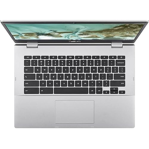 Asus Chromebook CX1 CX1400 CX1400CKA-DB84F 14" Chromebook - Full HD - Intel Celeron N4500 - 8 GB - 64 GB Flash Memory - Transparent Silver - Intel Chip - 1920 x 1080 - ChromeOS - Intel UHD Graphics - NanoEdge