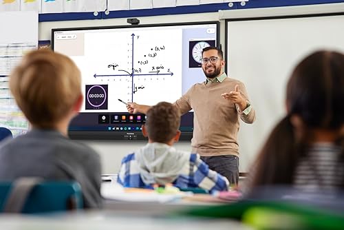 ActivPanel 10 75 High Specification Digital Whiteboard for Office or Classroom, 4K UHD, OS Flexible Device, Panel, 3 Year Onsite Support ActivPanel 75 V10 WS