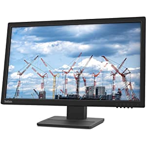 Lenovo ThinkVision E22-28 21.5" Full HD WLED LCD Monitor - 16:9 - Raven Black