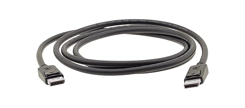 Kramer Electronics C-DP 4K DisplayPort (M) to DisplayPort (M) Cable with Latches, 10'