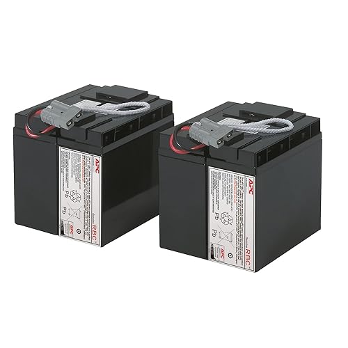 APC K0943 Repl Battery Cartridges - 2 Pack for Su1400Xltn Su2200/Net/Rm/Rmxl RBC11