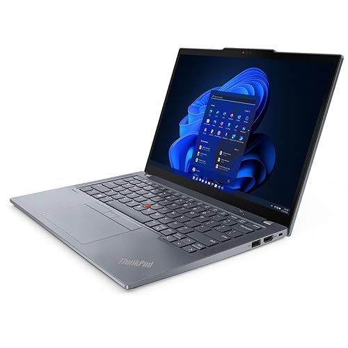 Lenovo ThinkPad X13 Gen 4 21EX0008US 13.3 Notebook - WUXGA - 1920 x 1200 - Intel Core i7 13th Gen i7-1355U Deca-core (10 Core) - 16 GB Total RAM - 16 GB On-Board Memory - 512 GB SSD - Storm Gray